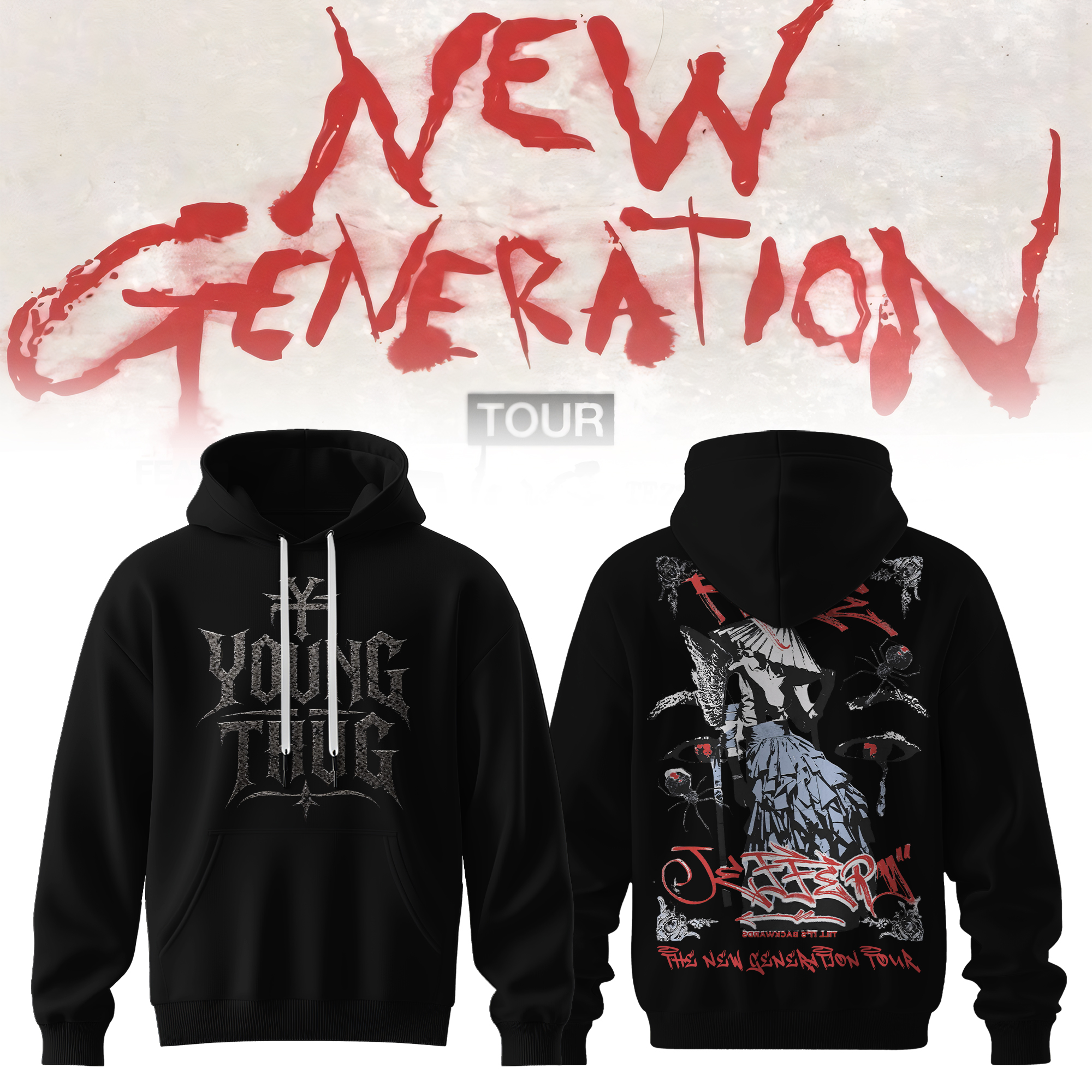Young Thug The New Generation Tour Signature Fan Hoodie