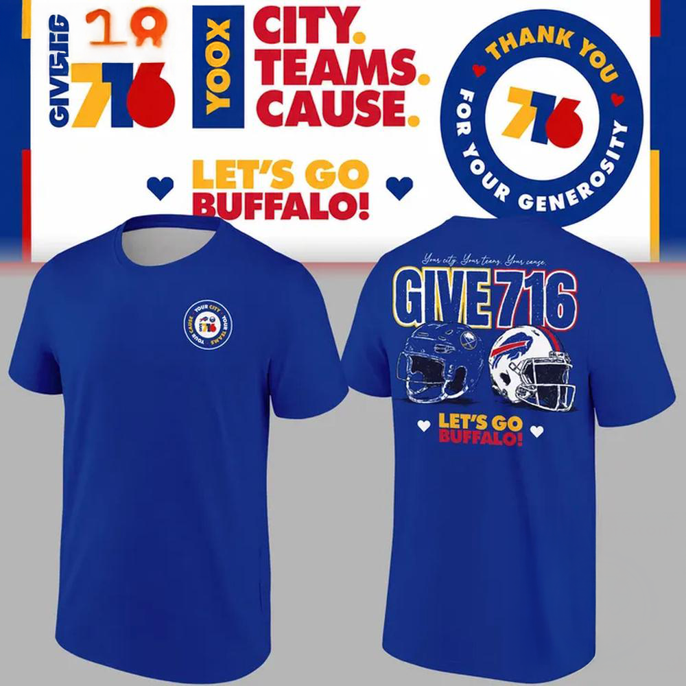 Your City Your Teams Your Cause for Buffalo Bills and Buffalo Sabres 2026 T Shirt