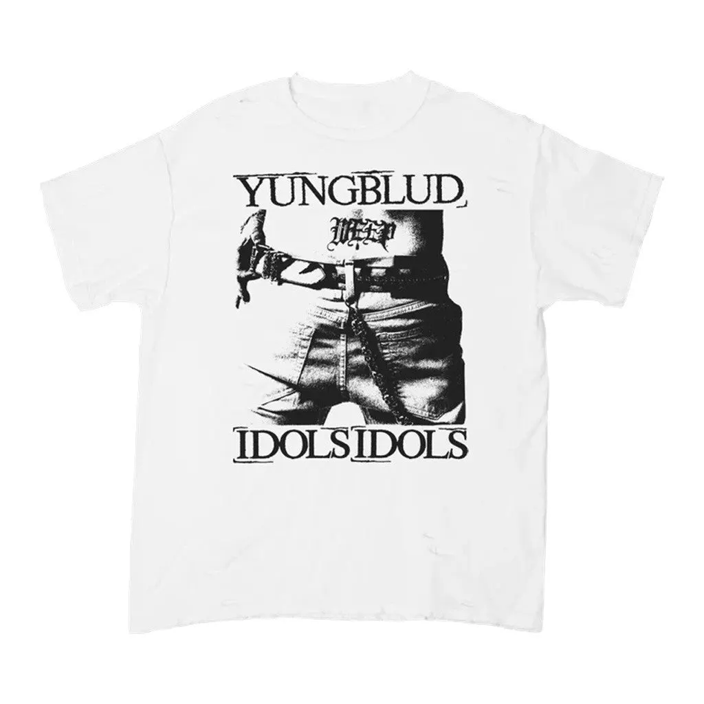 Yungblud Merch White Tattoo TShirt Gift Ideas For Fans