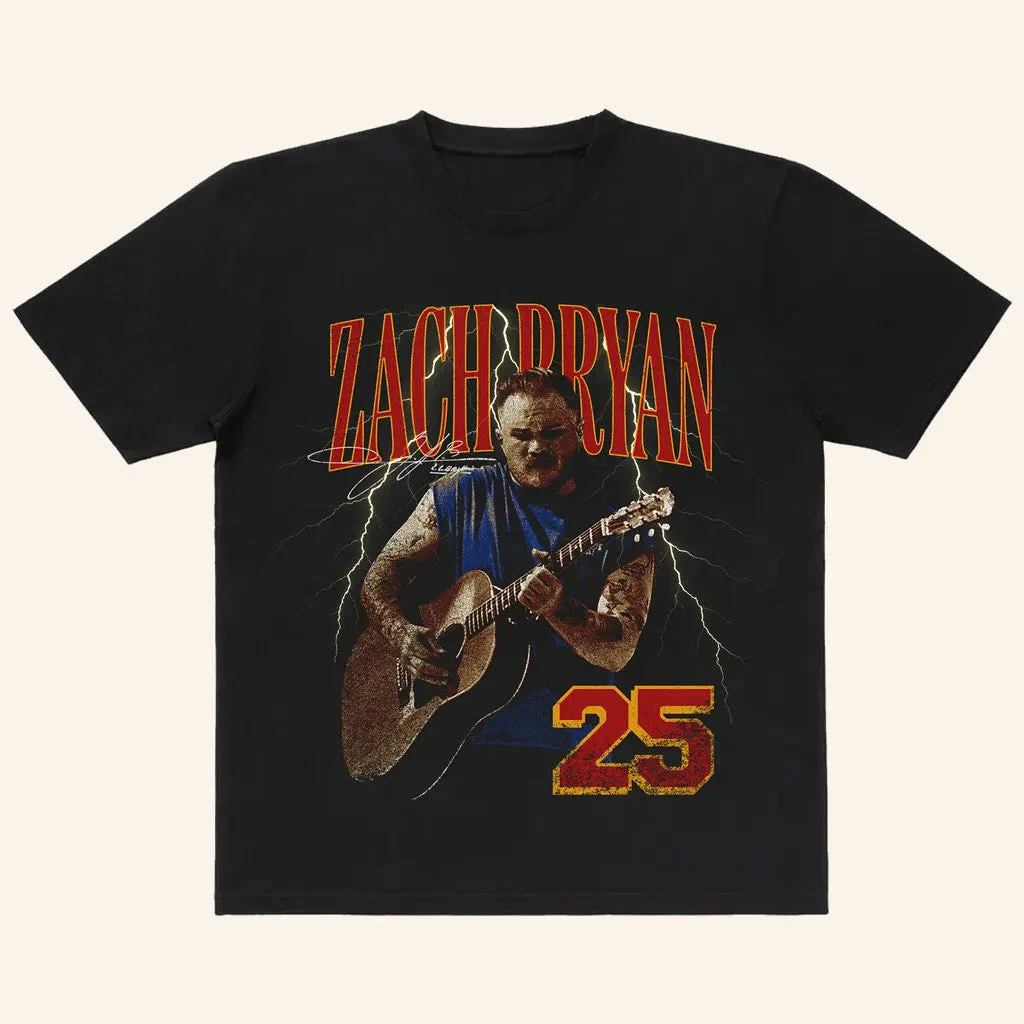 Zach Bryan Merch Zb 2025 TShirt Presents For Father