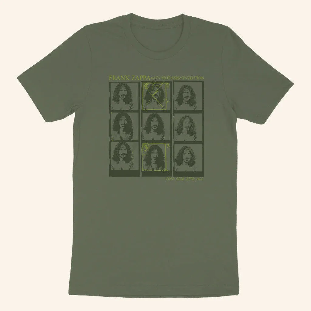 Zappa Merch One Size Fits All Military Green TShirt Gifts For Friends