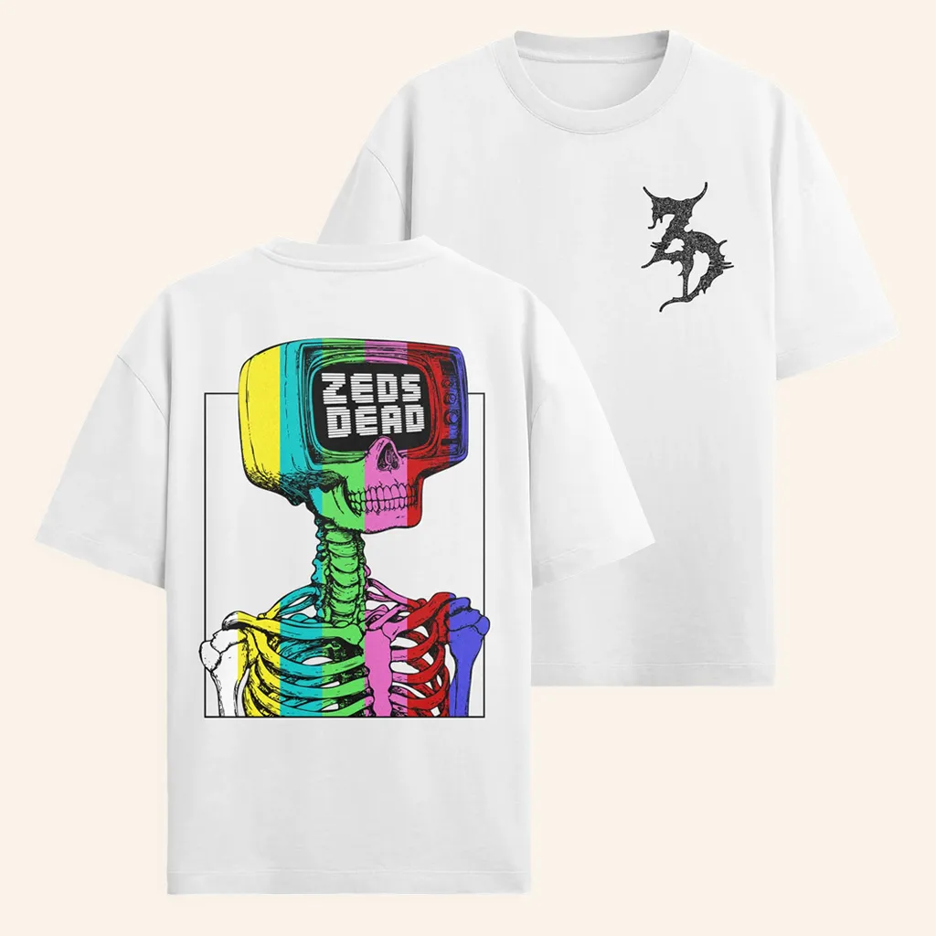Zeds Dead Merch Test Pattern TShirt Zeds Dead Shirt Christmas Present For Music Lovers