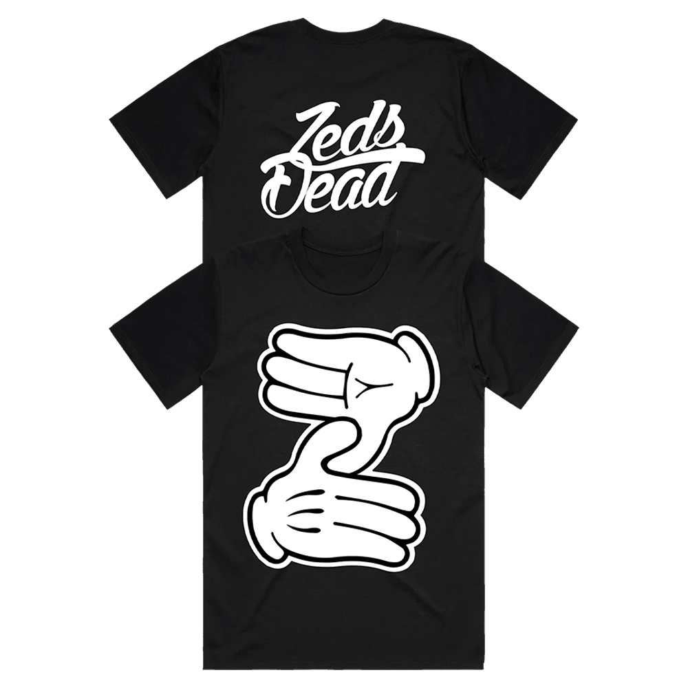 Zeds Dead Merch Zs Up Black TShirt Zeds Dead Shirt Fathers Day Presents For Dad To Be