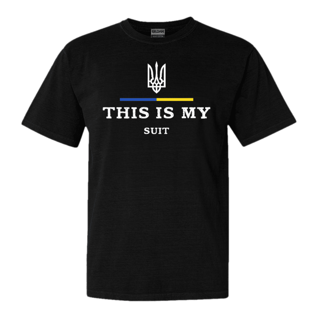 Zelensky This Is My Suit Im Not Playing Cards TShirt Ukraine Zelensky Shirt