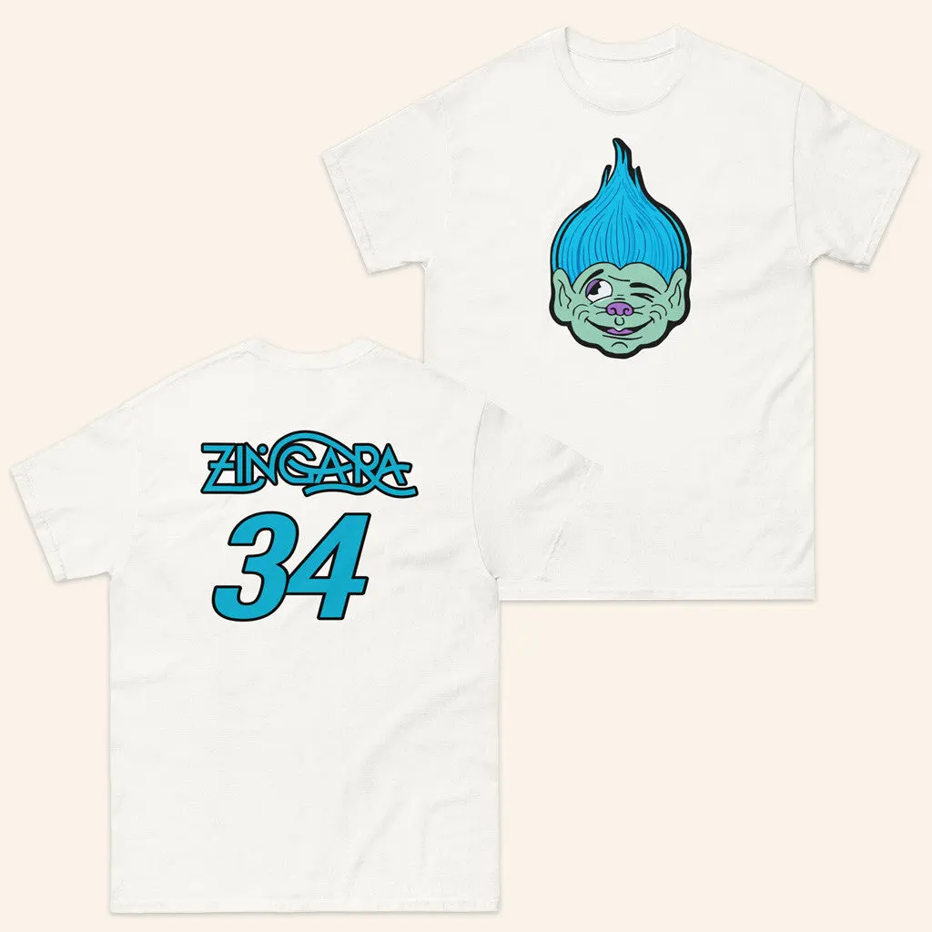 Zingara Merch Zingara White TShirt Best Gifts For Him