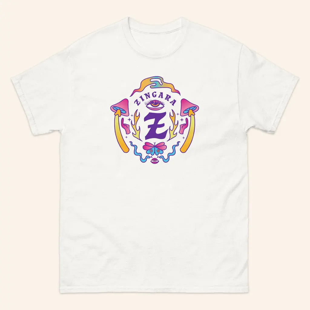 Zingara Merch Zingara White TShirt Gifts For Dudes