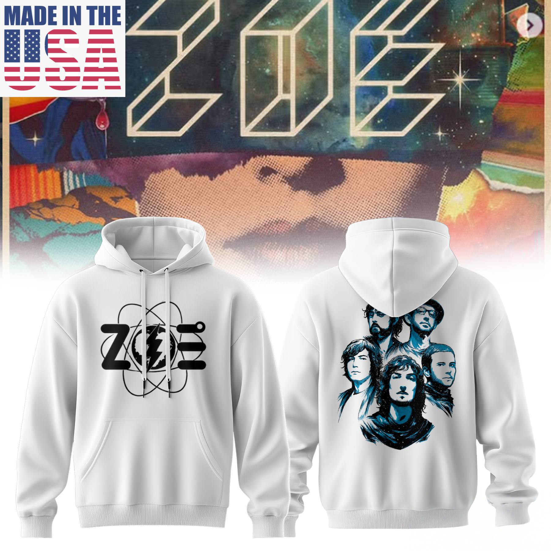 Zoe Memorex Rexsexex Mas Tour Official Hoodie Fan Merchandise