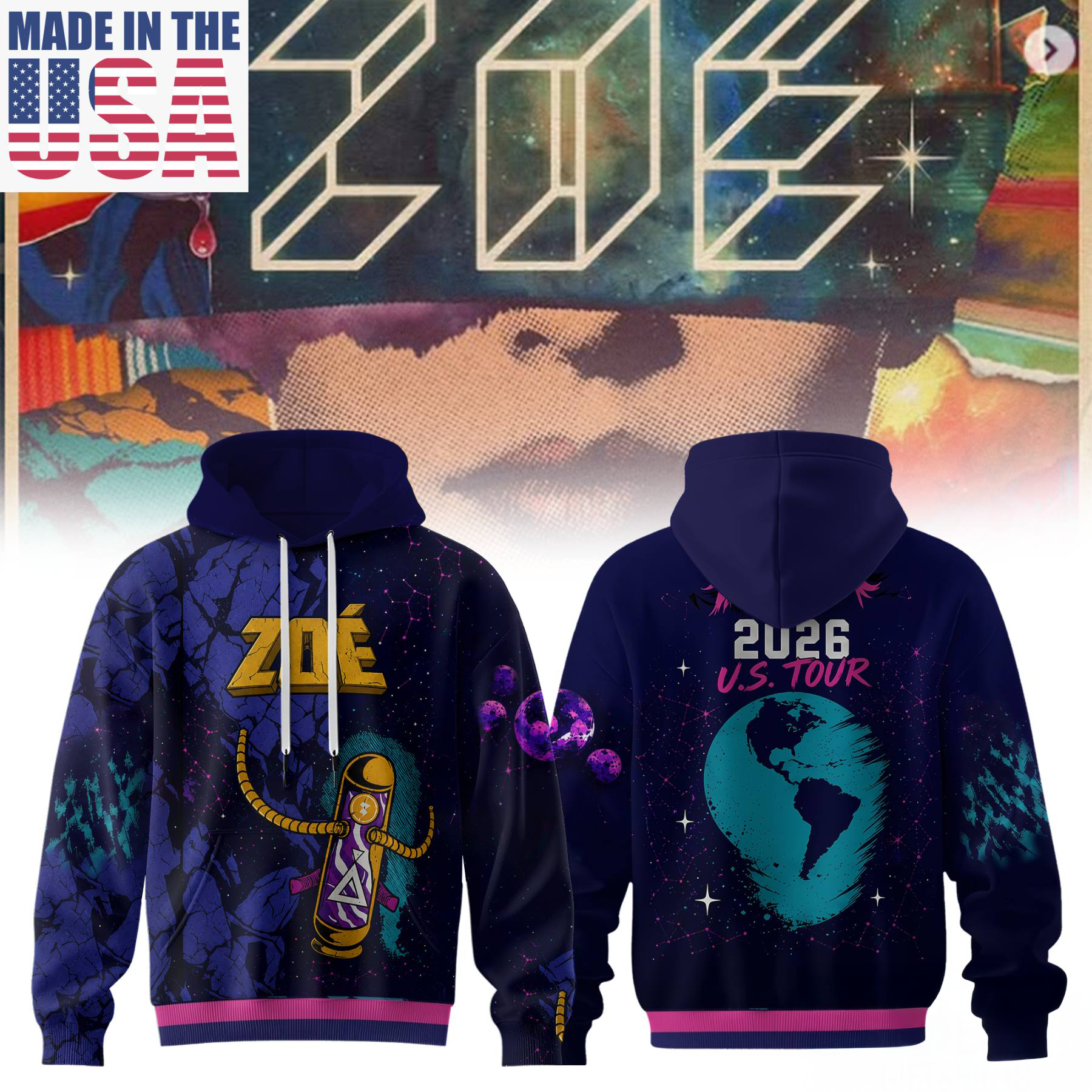 Zoe Memorex Rexsexex Mas Tour Premium Hoodie Fan Collection