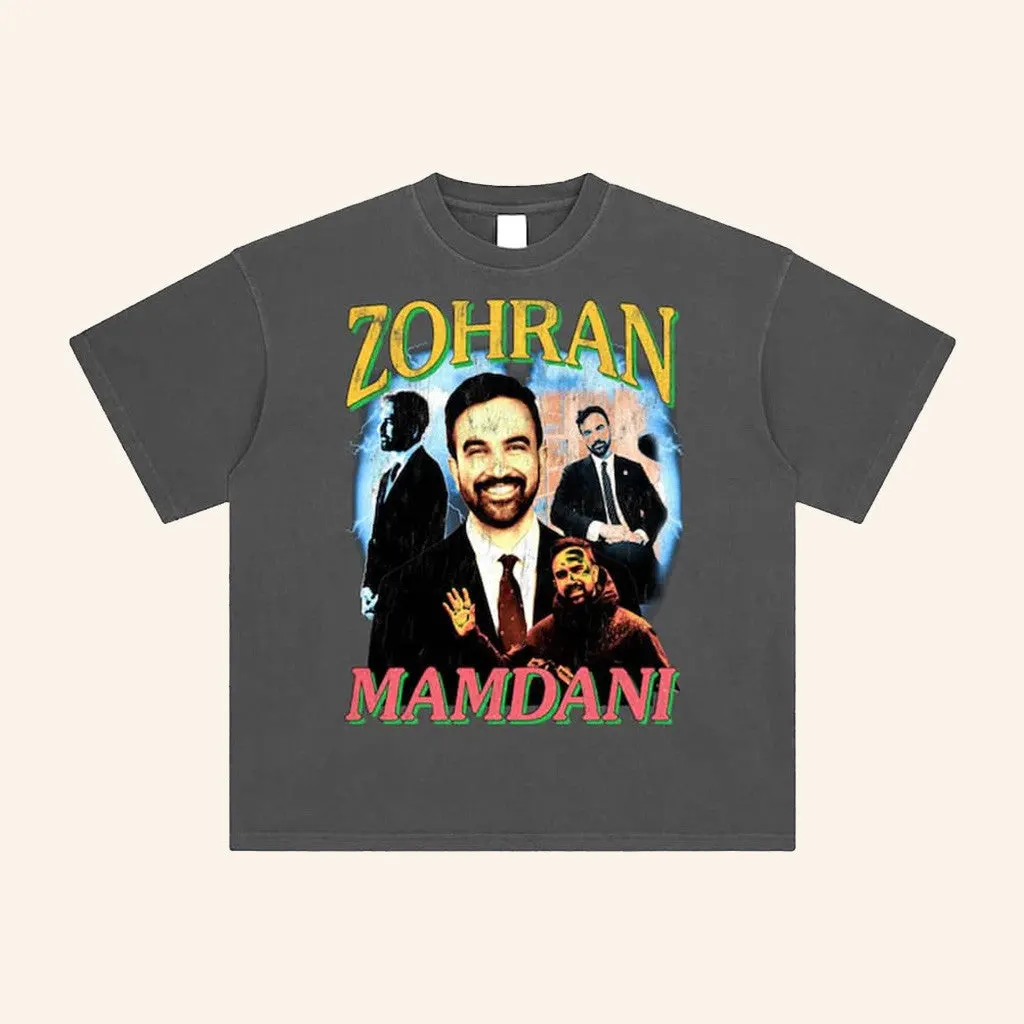 Zohran Mamdani Merch TShirt Gifts For Him Her