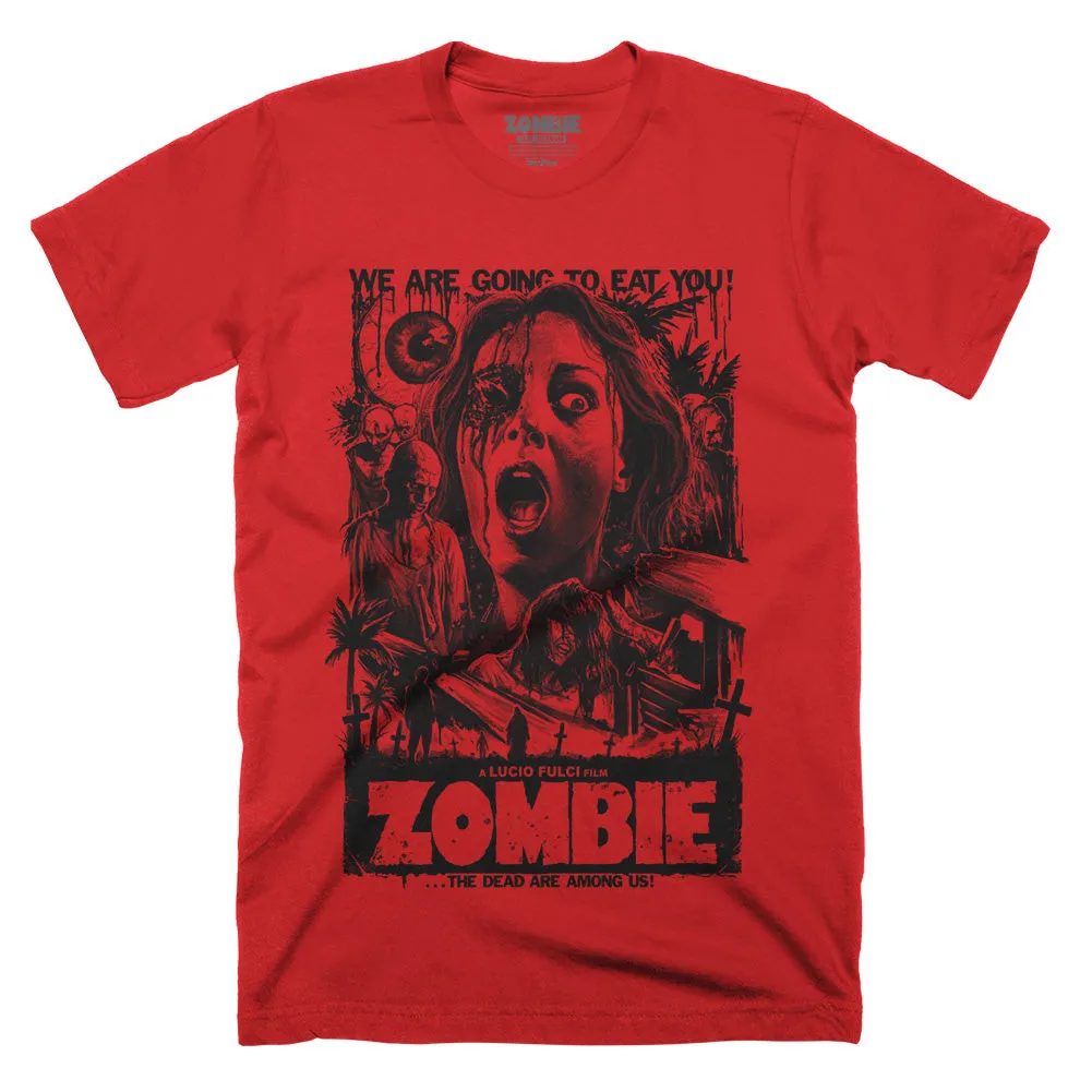 Zombie We Are Going To Eat You TShirt Halloween Themed Clothes Gifts For Girlfriends