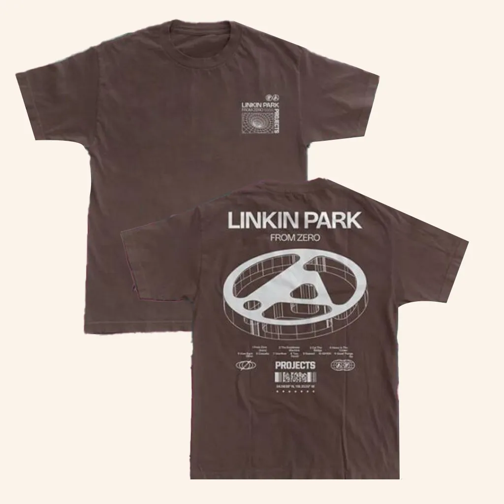 Zumiez Merch Brooklyn Projects X Linkin Park TShirt Christmas Gifts For Fans
