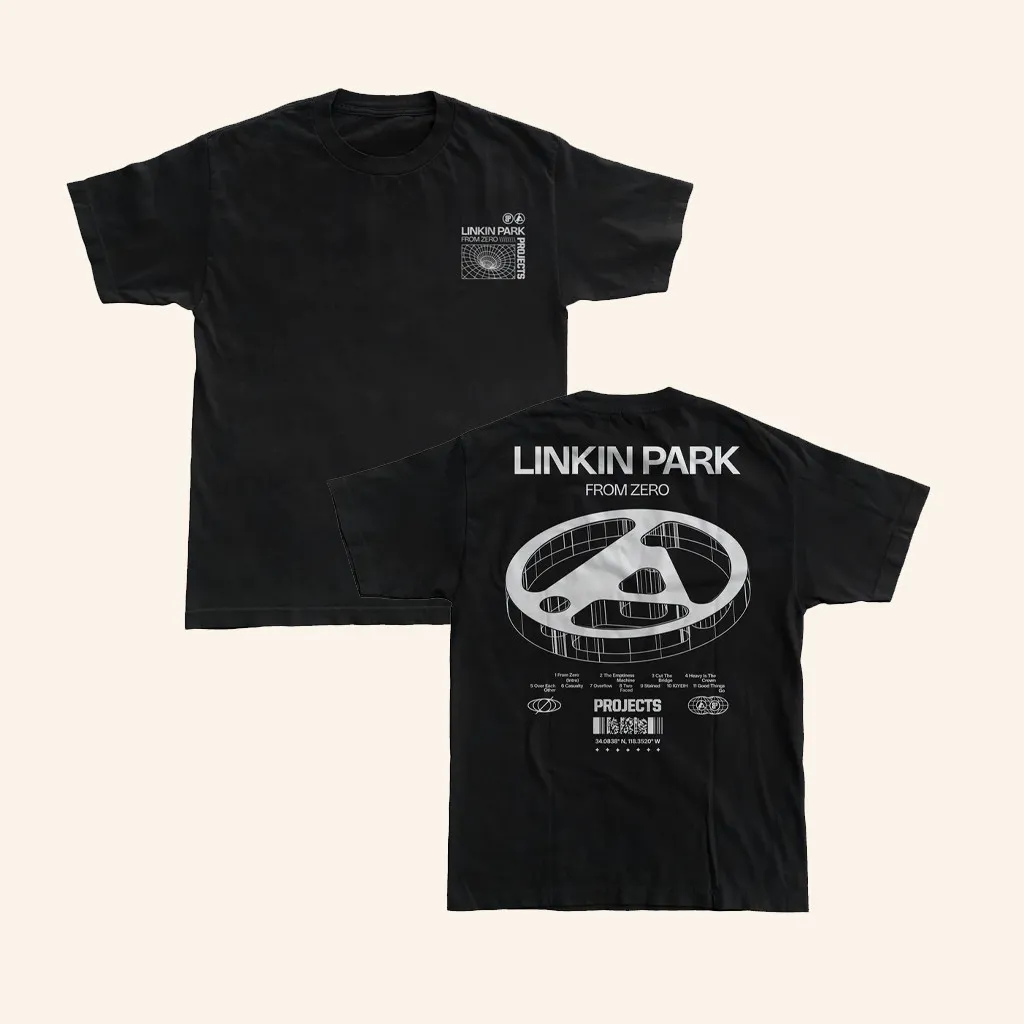 Zumiez Merch Brooklyn Projects X Linkin Park TShirt Presents For Boyfriend