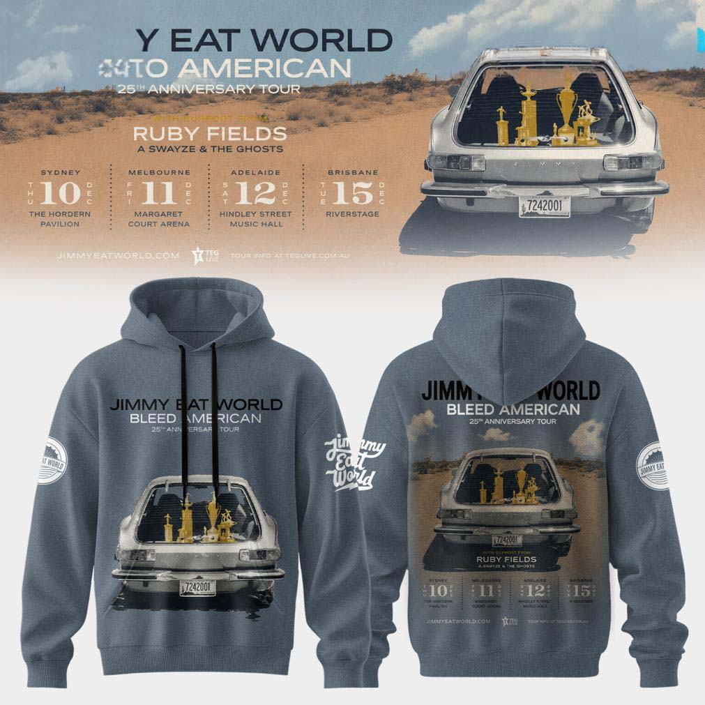 A Day To Remember Gray 2026 Concert Tour Hoodie