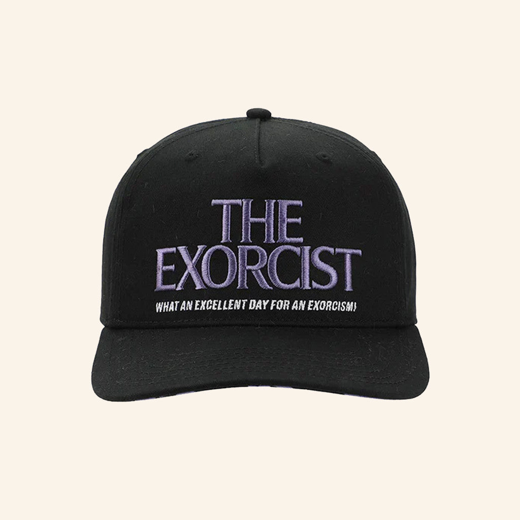 Academy Museum Merch The Exorcist Logo Embroidered Hat Christmas Ideas For Husband