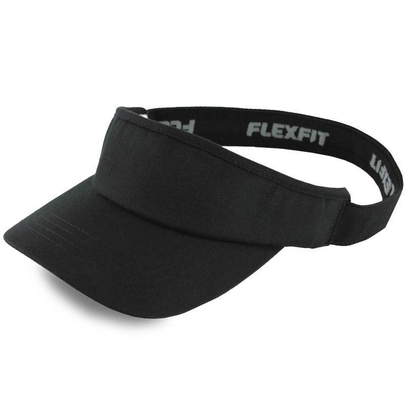 Adjustable Sport Visor Large Fit Big Heads Black 2026