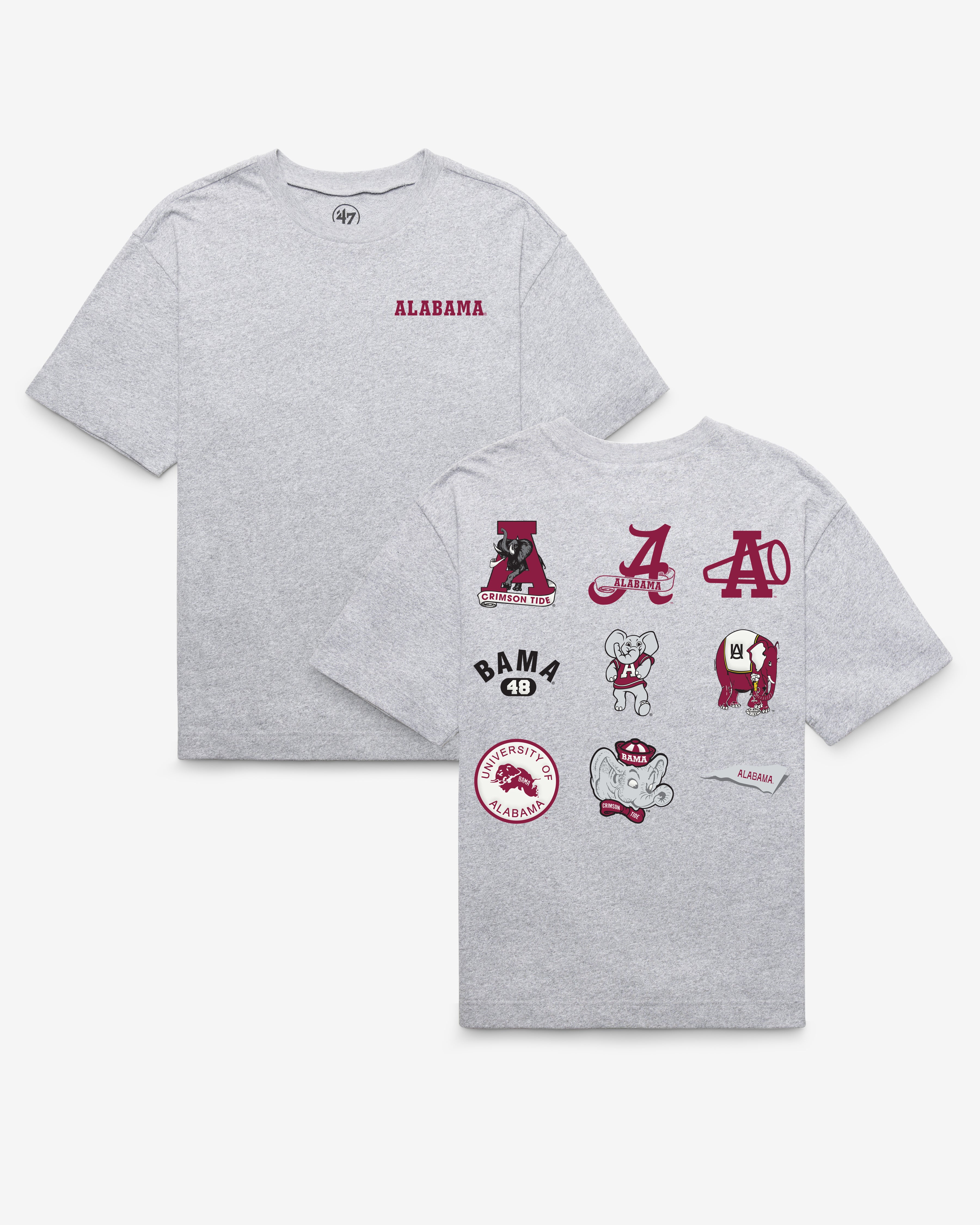 Alabama Crimson Tide Vintage History Lock  Foundation T-Shirt