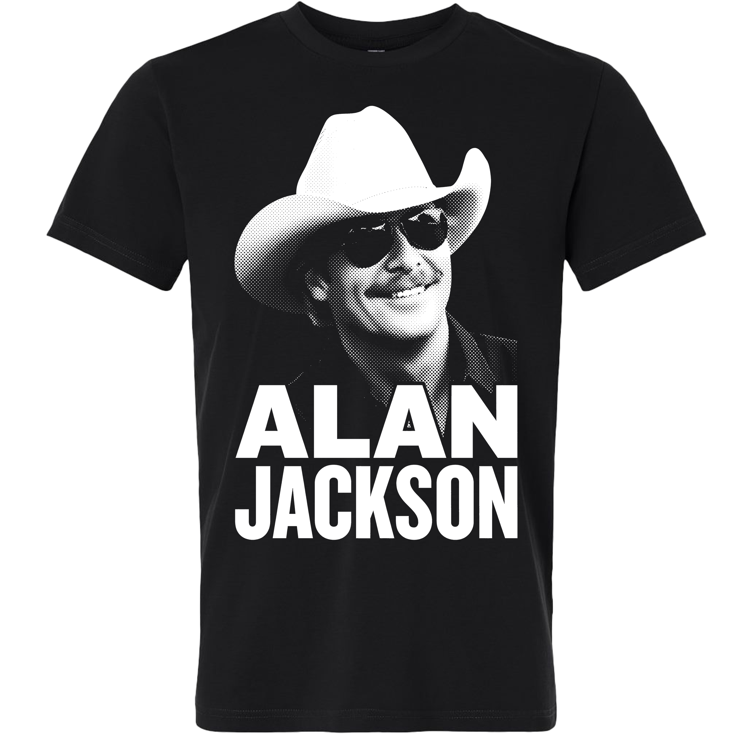 Alan Jackson Last Call The Finale Alan Face Finale Black Graphic T-Shirt