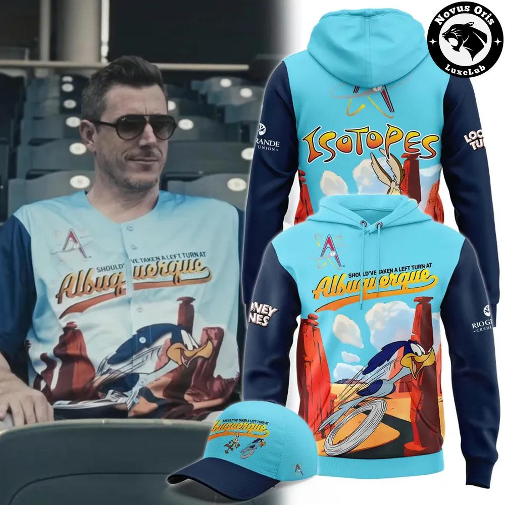 Albuquerque Isotopes Looney Tunes Custom Name Hoodie