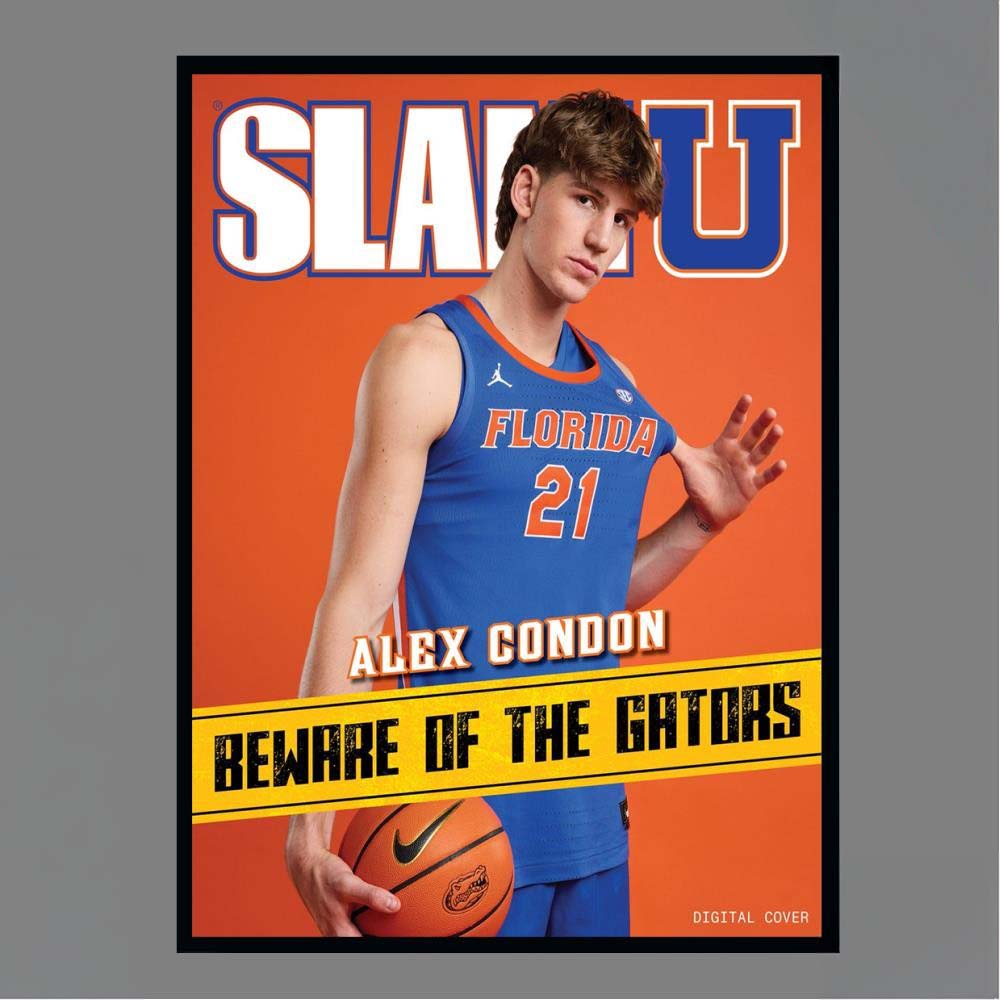 Alex Condon Beware Of The Gators Florida Basketball Digital Cover Poster