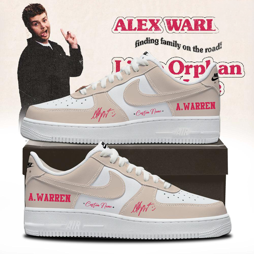 Alex Warren Cream 2026 Concert Fan Sneakers