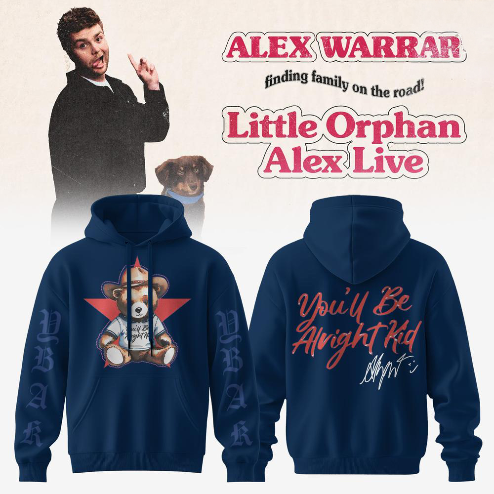 Alex Warren Finding Family on the Road Tour 2026 Hoodie