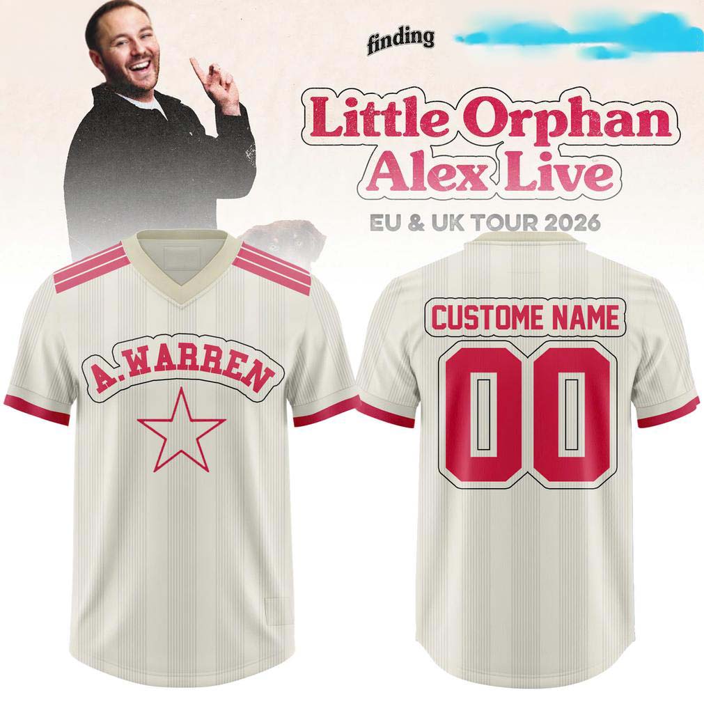 Alex Warren Little Orphan Alex Live Custom Football Jersey