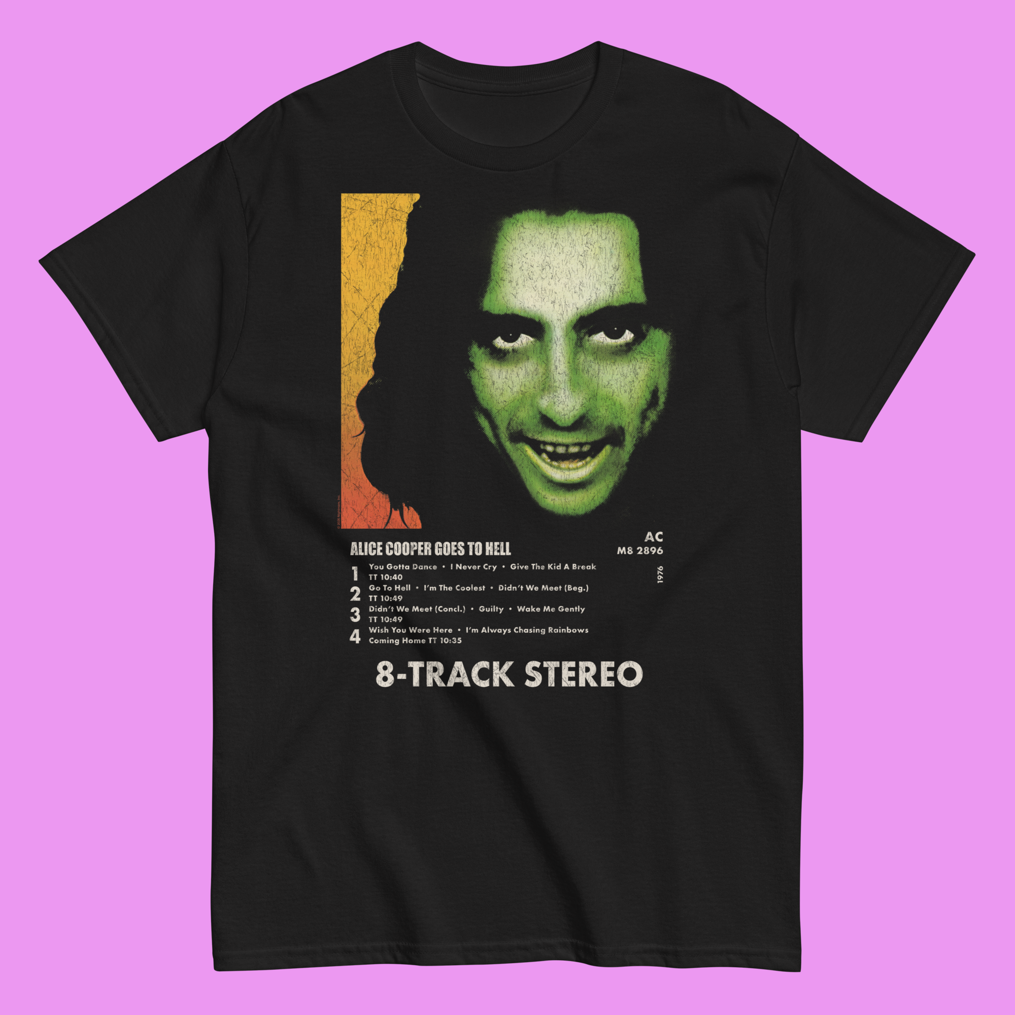 Alice Cooper Fall Tour 2026 Goes to Hell 8-Track T-Shirt Rock Fan Gift