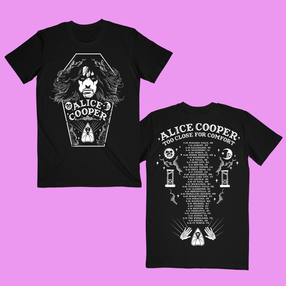 Alice Cooper Tour 2026 Back Tee T-Shirt Gift for Golfers