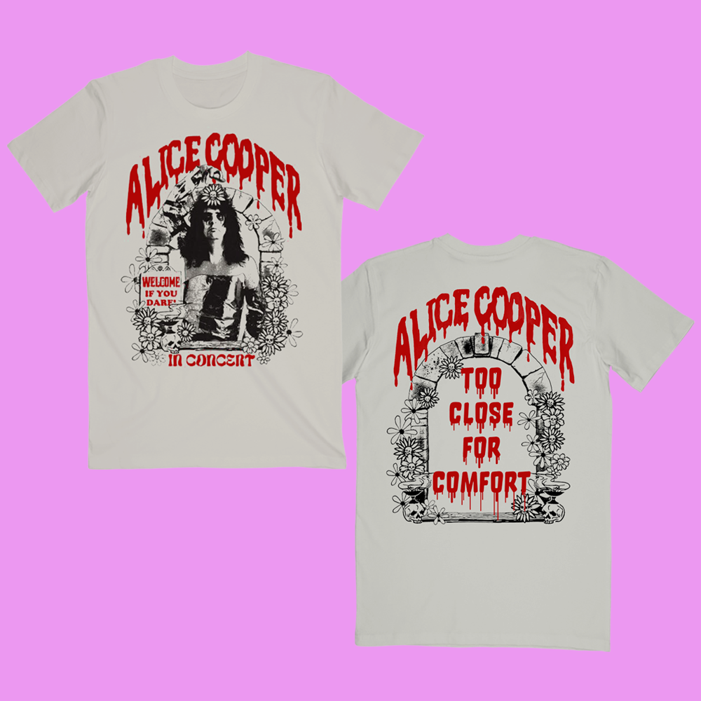 Alice Cooper Tour 2026 If You Dare Graphic T-Shirt Gift for Fans