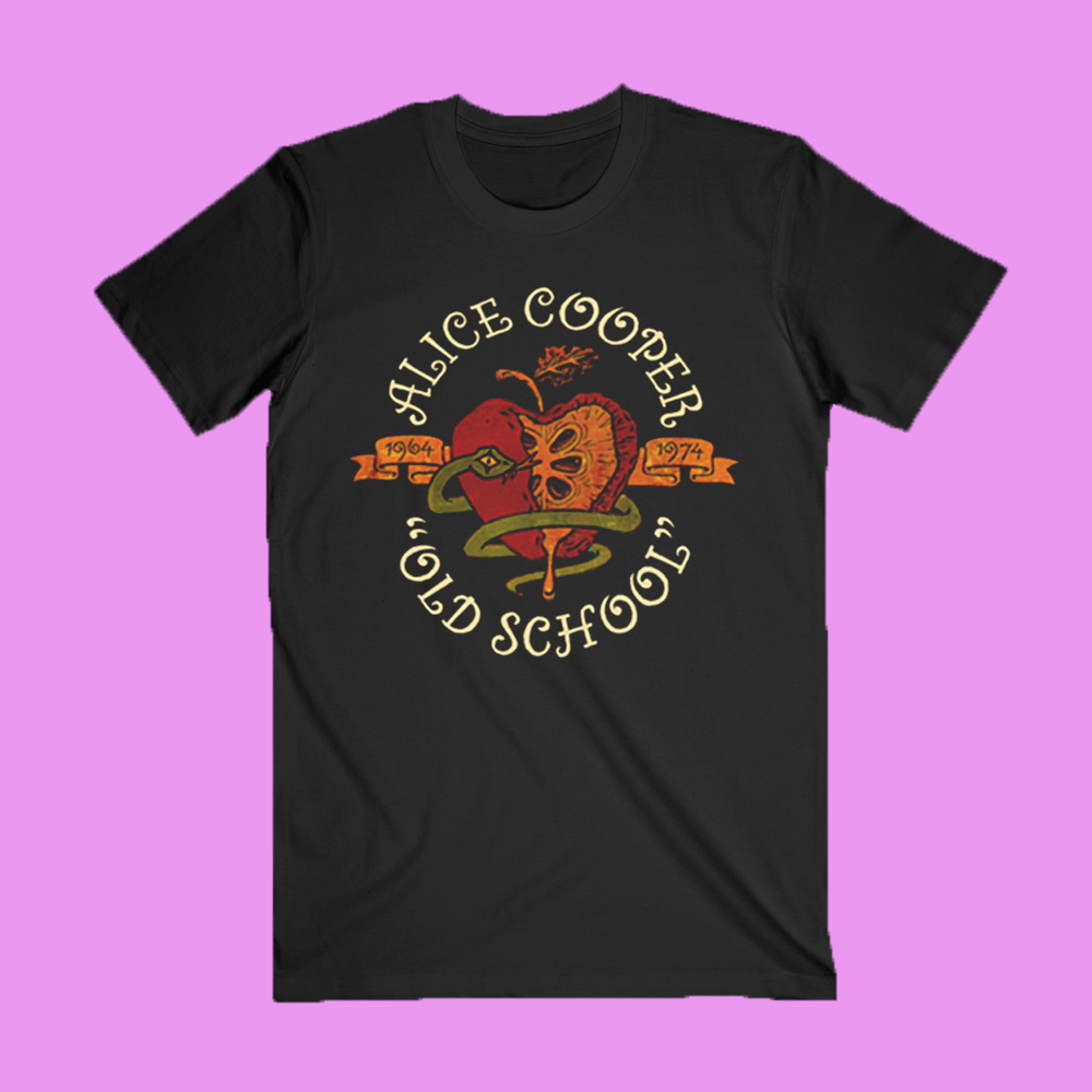Alice Cooper Tour 2026 Old School Graphic T-Shirt Rock Music Fan Gift