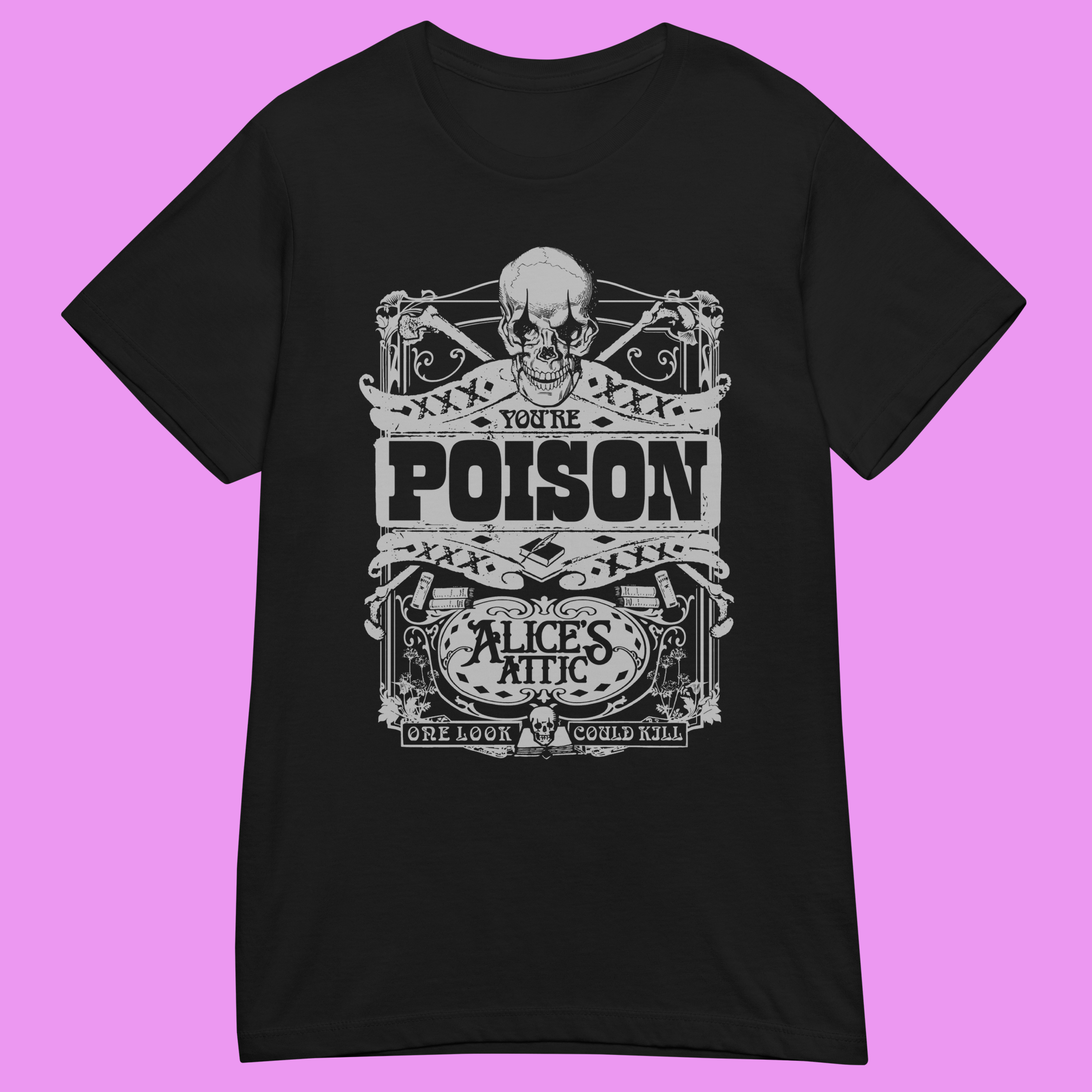 Alice Cooper Tour 2026 Poison Attic T-Shirt Rock Music Fan Gift