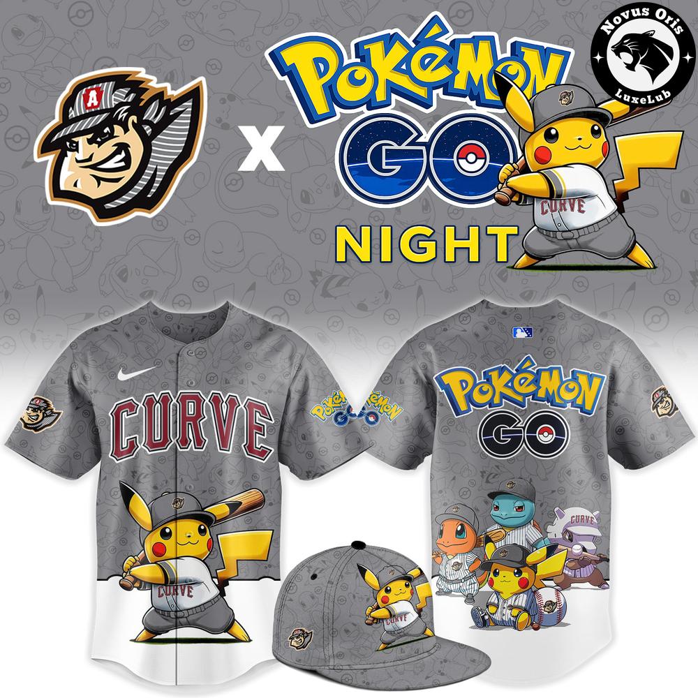 Altoona Curve x Pokemon GO Night 2026 Baseball Jersey 1 - Unicasport Altoona Curve x Pokemon GO Night 2026 Baseball Jersey