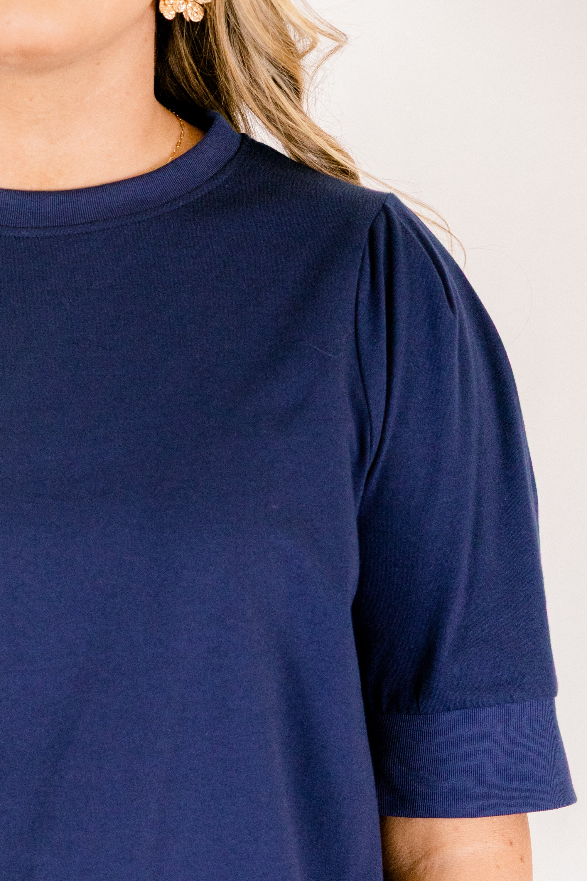 An Easy Love Top, Navy 4 An Easy Love Top, Navy - Image 4