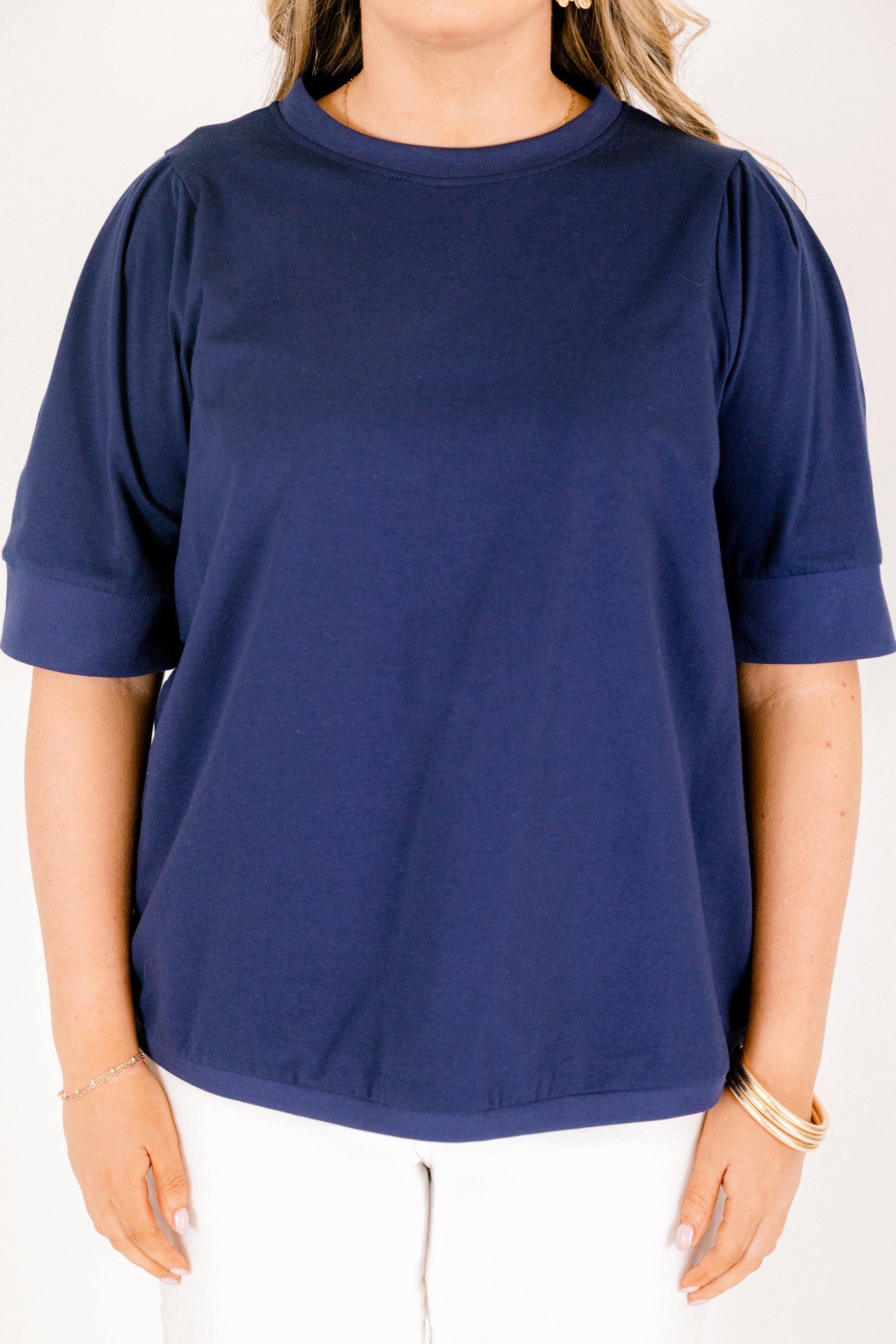An Easy Love Top, Navy 5 An Easy Love Top, Navy - Image 5