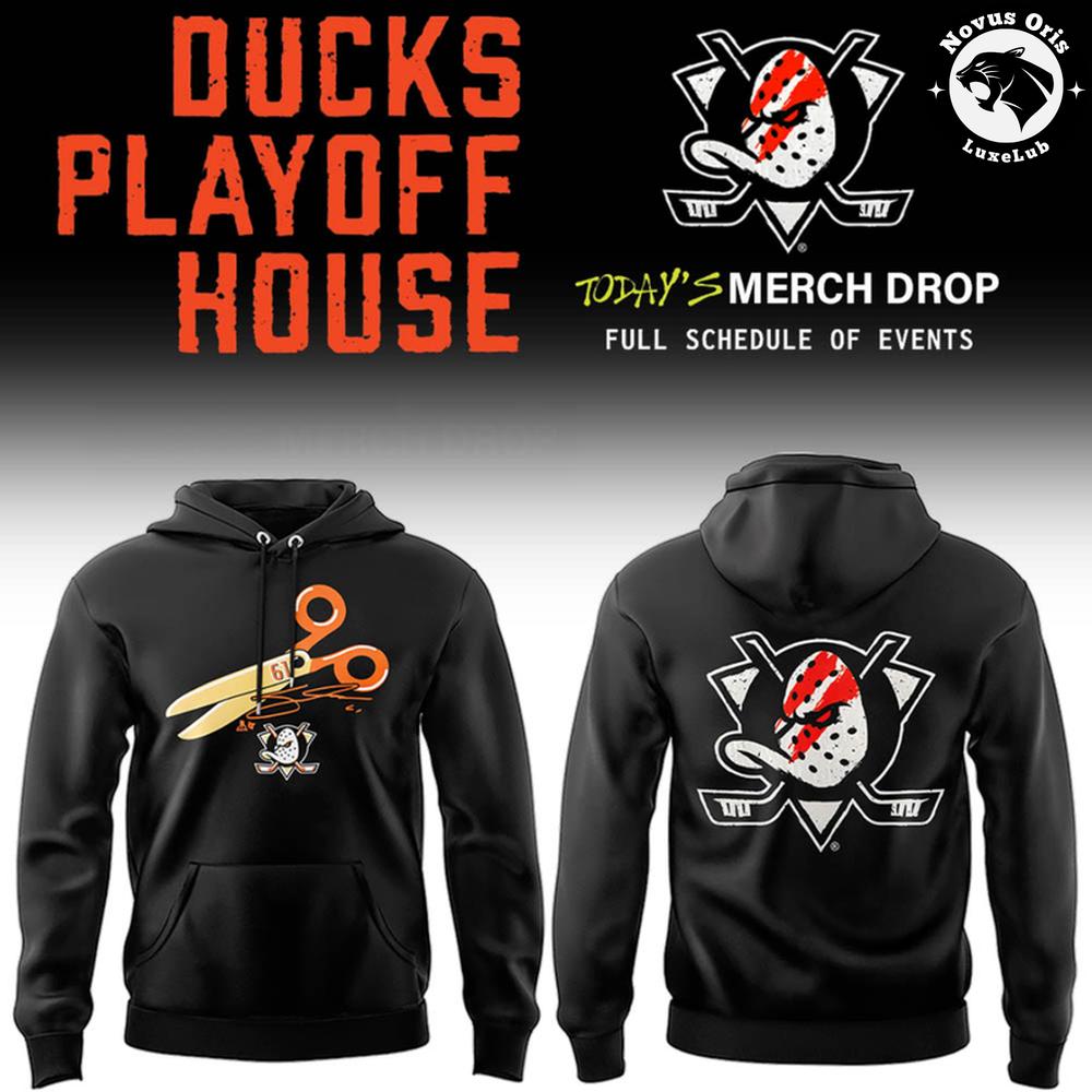 Anaheim Ducks NHL Playoff House 2026 Hoodie
