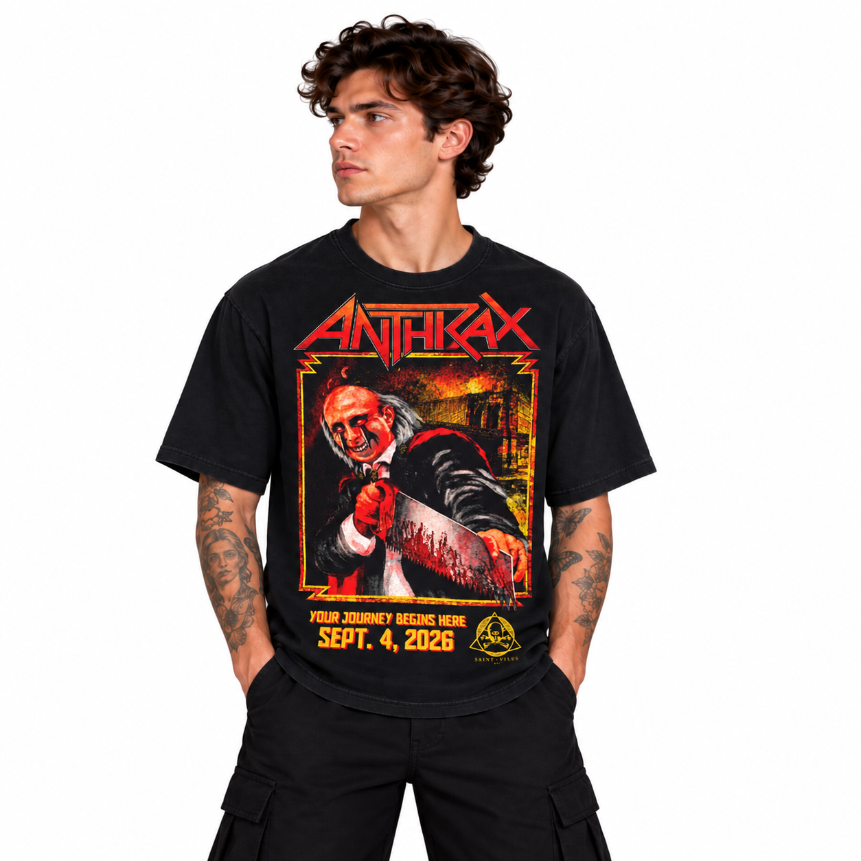 Anthrax New York City 2026 Merch Event Live At Saint Vitus On September 4 Shirt 1 - merchtourboutique anthrax new york city 2026 merch event live at saint vitus on september 4 shirt kT2zB - merchtourboutique