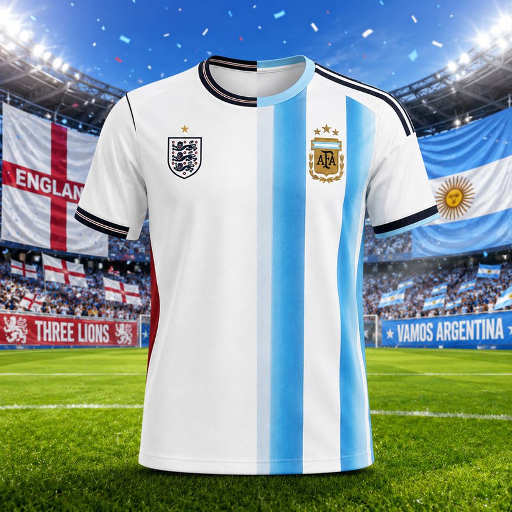Argentina x England World Cup 2026 Limited Edition Jersey