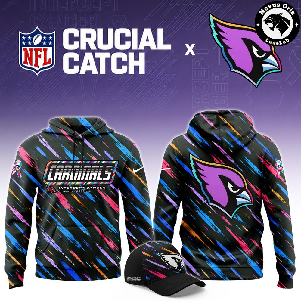 Arizona Cardinals NFL Crucial Catch 2026 Intercept Cancer Hoodie 1 - Unicasport Arizona Cardinals NFL Crucial Catch 2026 Intercept Cancer Hoodie