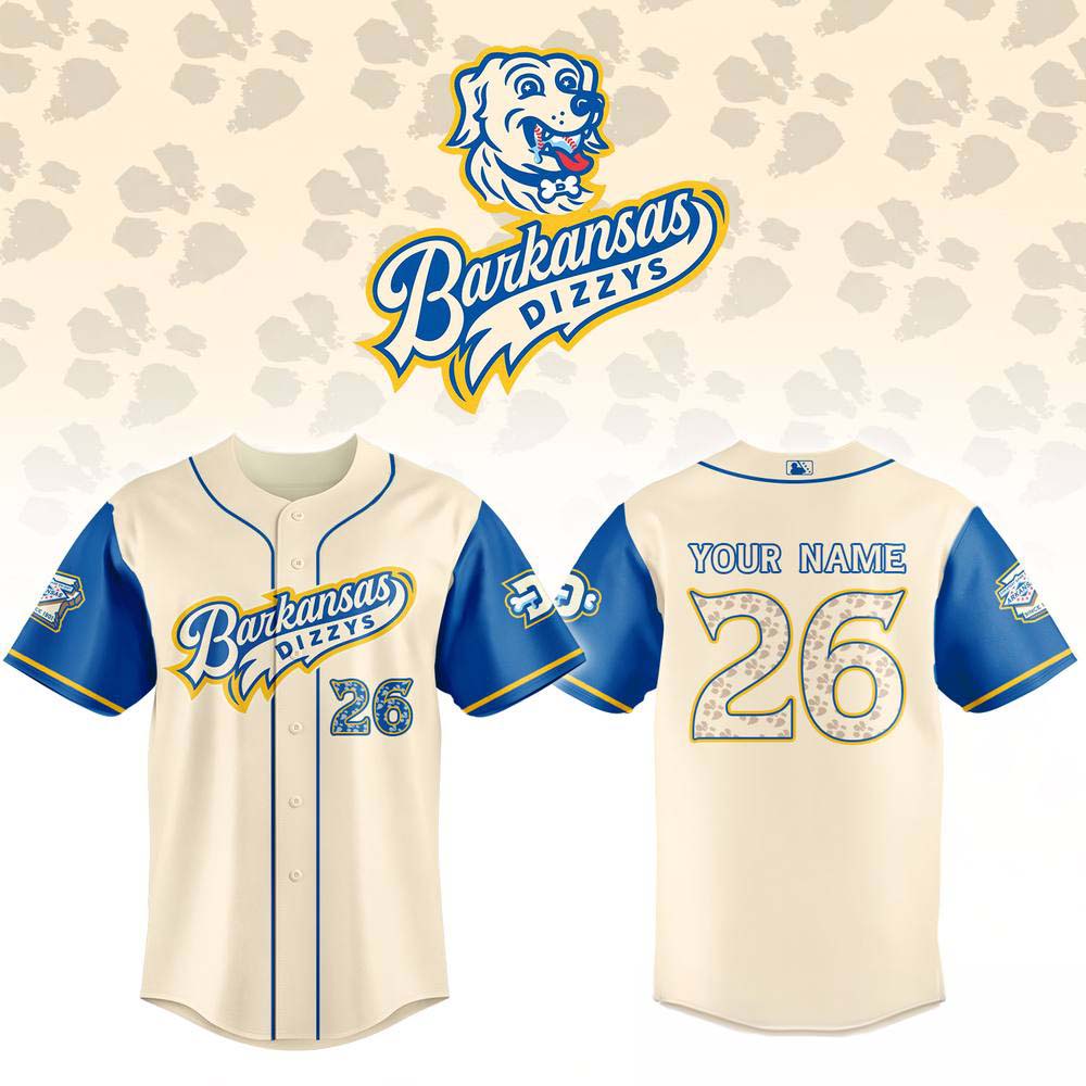 Arkansas Travelers Barkansas Dizzys Limited Jersey