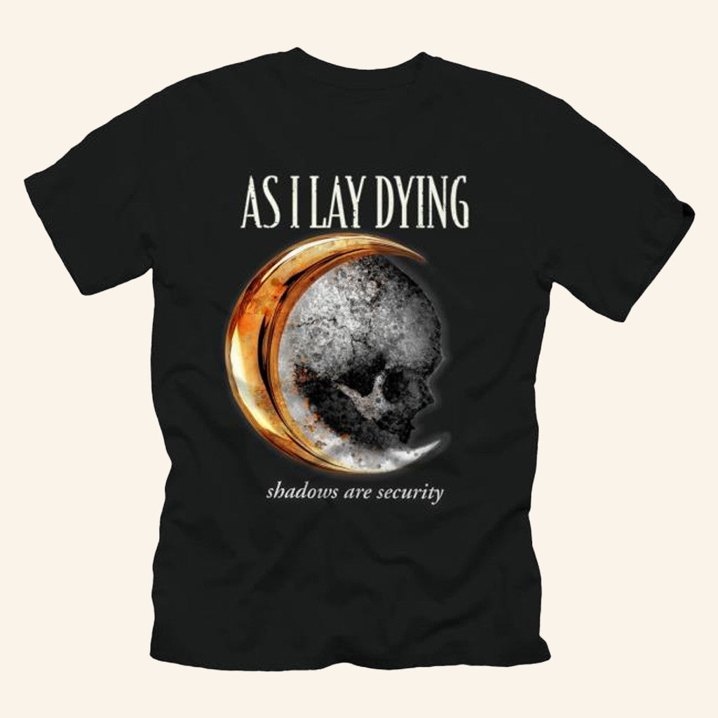 As I Lay Dying Merch Shadows Are Security T-Shirt Gifts For Music Lovers