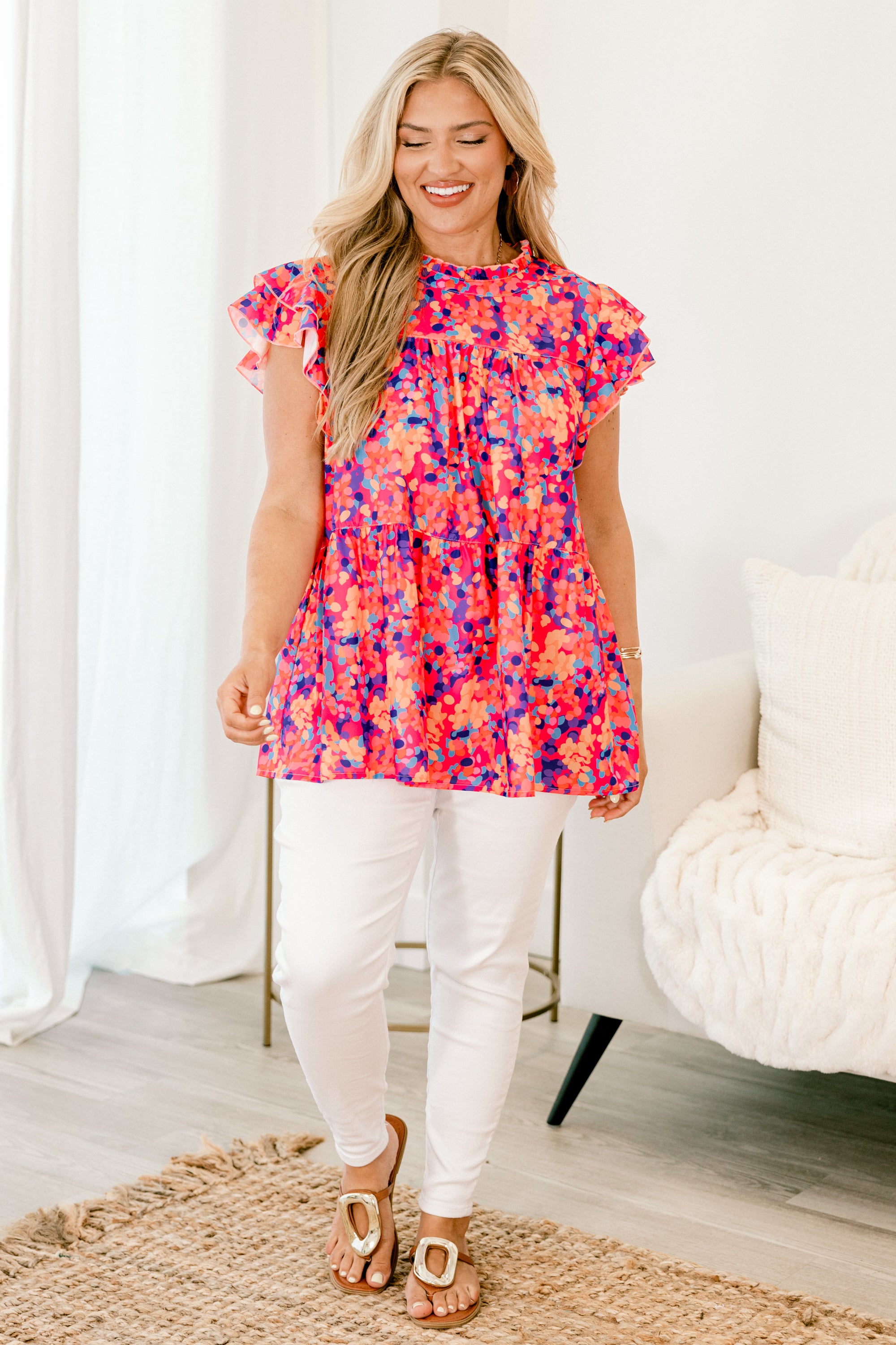 As Of Right Now Top, Bubblegum Pink 3 As Of Right Now Top, Bubblegum Pink - Image 3