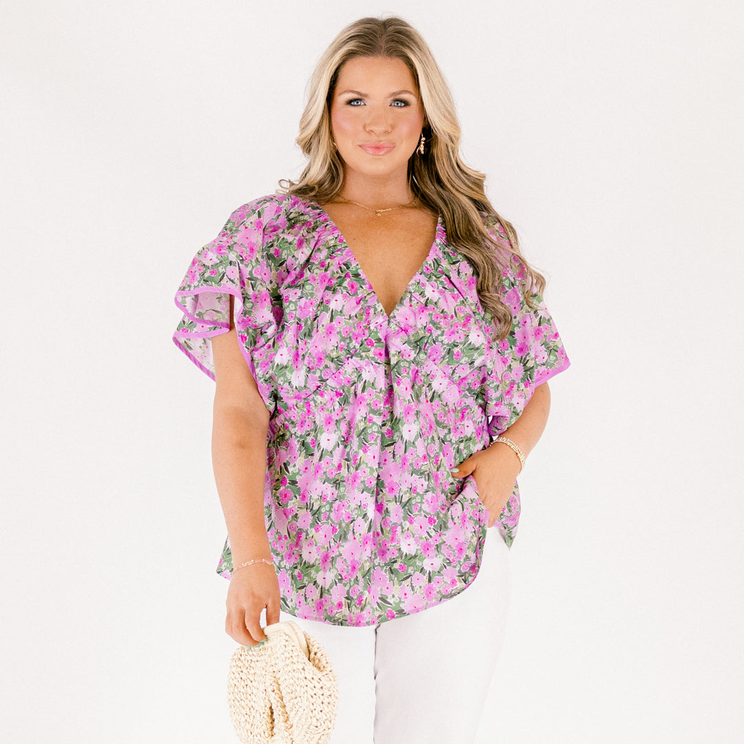 At The Shore Top, Purple 8 At The Shore Top, Purple - Image 8