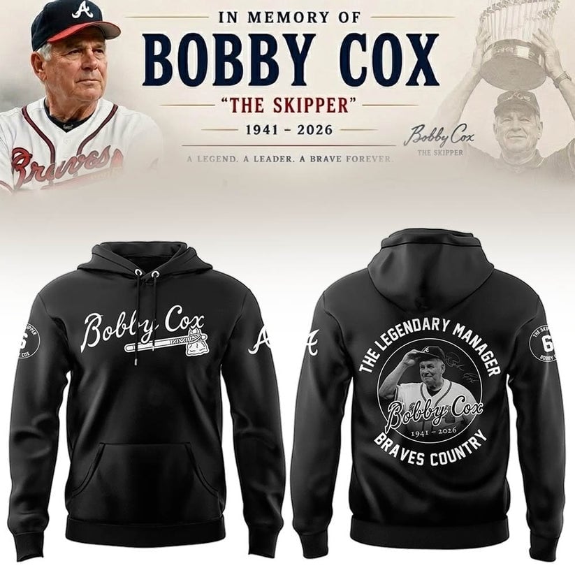 Atlanta Braves Hoodie The Legendary Manager Braves Country Merch Gifts For Fan