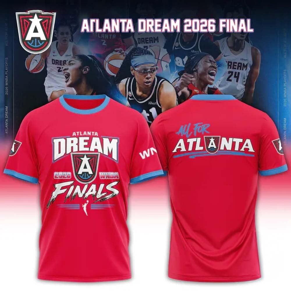 Atlanta Dream 2026 WNBA Finals Limited Edition Red T Shirt