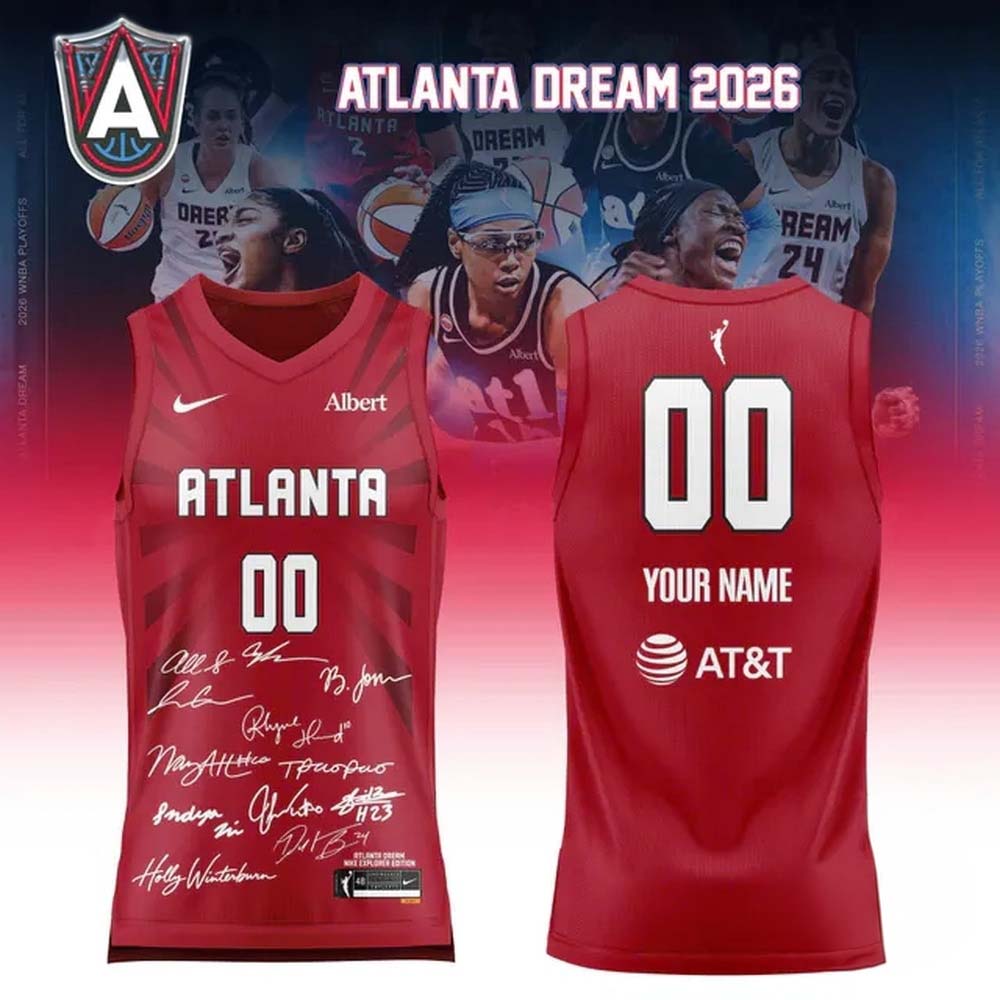 Atlanta Dream 2026 WNBA Signed Limited Edition Basketball Jersey