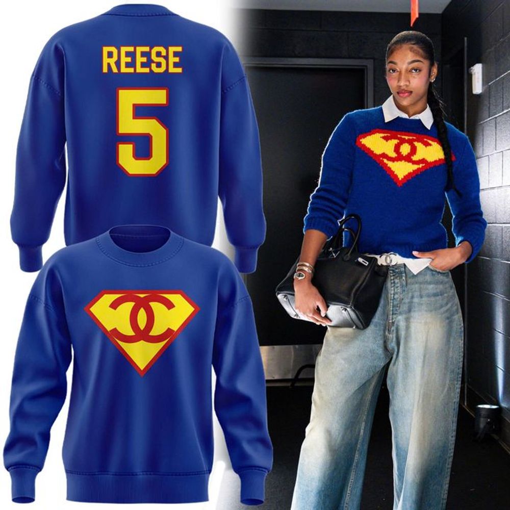 Atlanta Dream Angel Reese Supergirl Sweatshirt