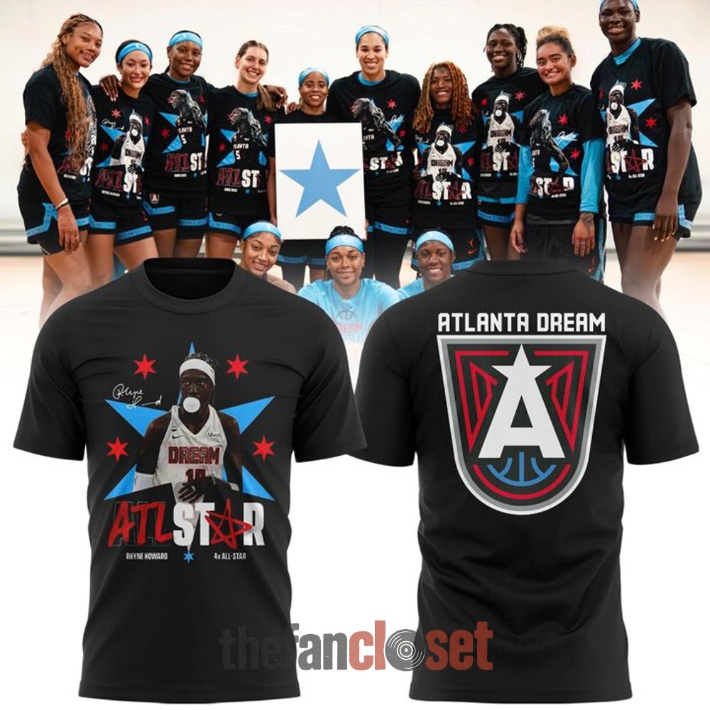 Black Atlanta Dream Rhyne Howard 2026 AllStar Shirt