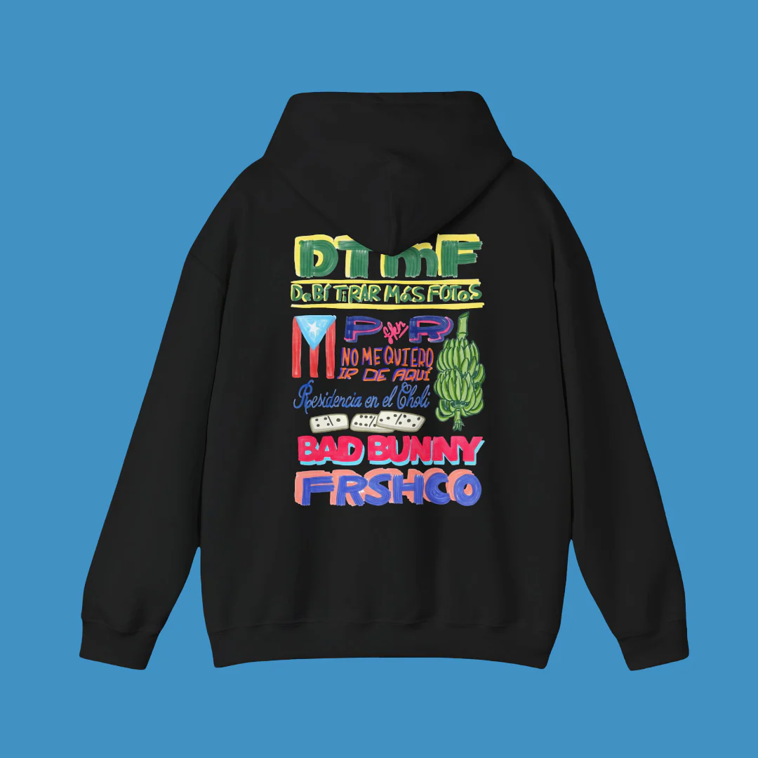 Bad Bunny Merch Residencia Full Tour Hoodie Gift For Everyone