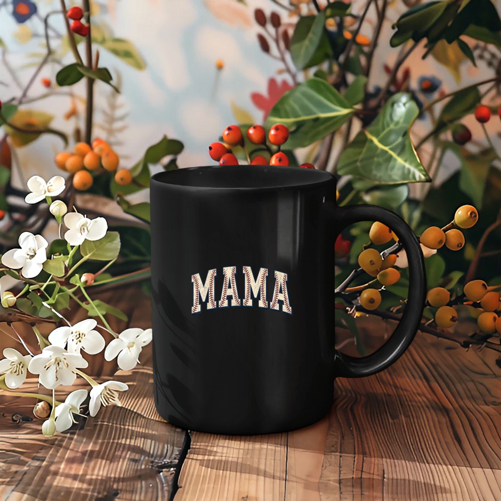 Baseball Mama Game Day Baseball Mom Raising Ballers Mother Mug