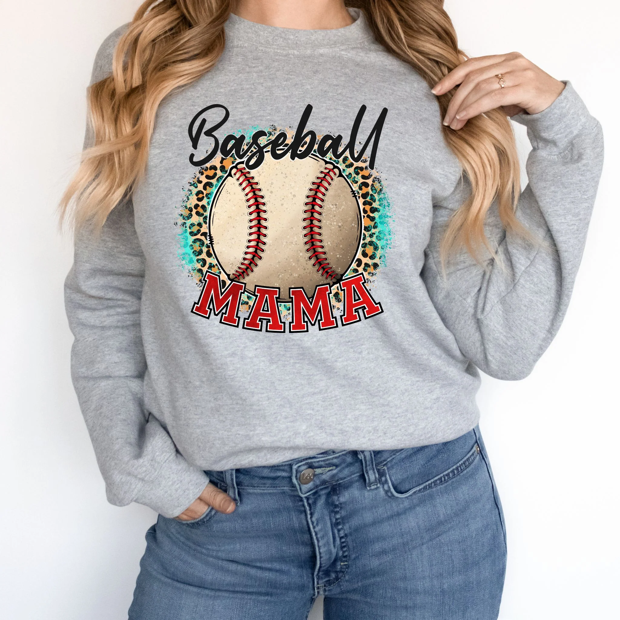baseball mama glitter dream transfer trending 2025 design